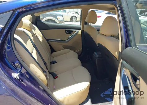 2013 Hyundai Elantra Gls z USA, uszkodzony, nr VIN 5NPDH4AE8DH258402